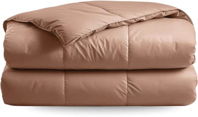 Zelesta Deluxe Uni Satijnkatoen Zomerdekbed - Aarderood 140x200cm