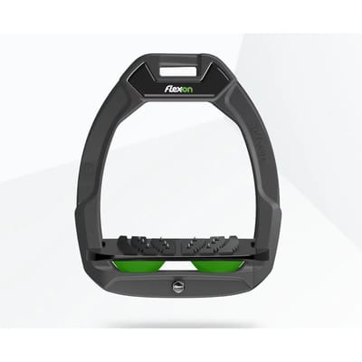 Veiligheidssportbeugels Inclinatie Ultra Grip Antraciet/Zwart/Groen Flex-On Safe-On