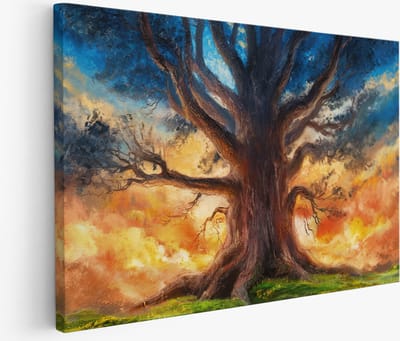Saammp Muurcirkel Hout - Vrouw met kleurrijk gezicht - abstract - Ø 80 - Wandcirkel - Wanddecoratie Cirkel - Muurdecoratie Woonkamer - Slaapkamer decoratie - Rond Schilderij