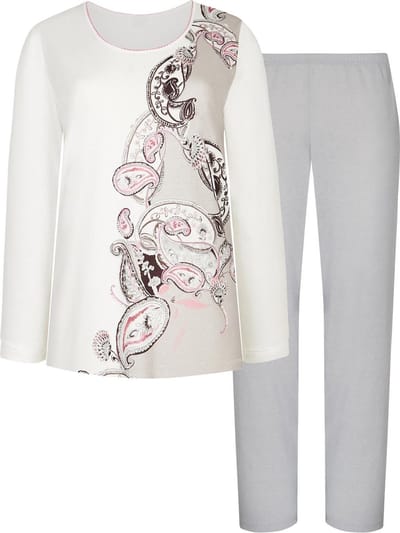 Cybèle Pyjama 'Leaf Storm' - Lange Mouw