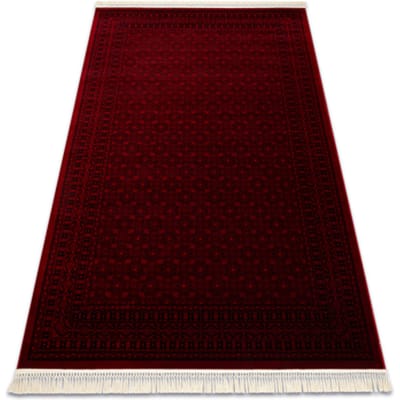 Kleden Rugsx ORIENT 2958 tapijt bordeauxrood / zwart Frame, 150x230 cm