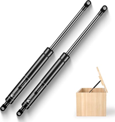 Gas Druckfeder 200 mm 100 N voor Kastdeuren, Speelgoedkisten, en Creatieve DIY Toepassingen - Set van 2