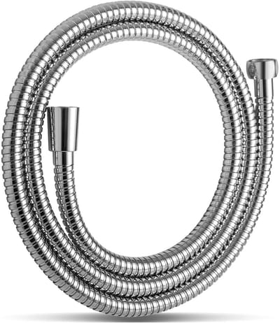 EXCITAT Slang - Doucheslang - RVS slang - Badkameraccessoire - Geschikt voor badkamers, toiletten, tuinen, hotels, sportscholen - 1,5 m