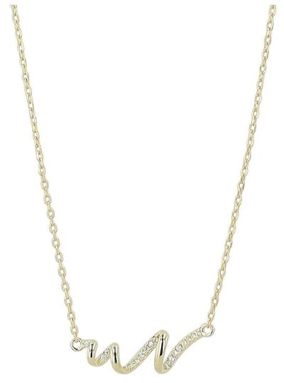 AKZENT Akzent Dames ketting met hanger "Ineke" van 925 Sterlingzilver, gerhodineerd, duurzaam