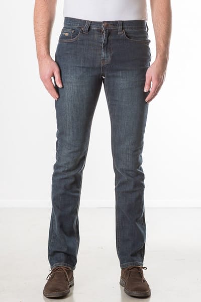 New Star - Jacksonville - Heren Regular-fit Jeans - Dark Used