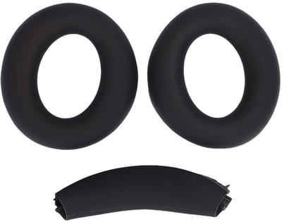 Dailygoods- Oorkussens Vervangingsset voor Hoofdtelefoon - Siliconen Hoofdband - Eenvoudig te Gebruiken - Herstelset voor Versleten Onderdelen - Uitgebreide Bescherming