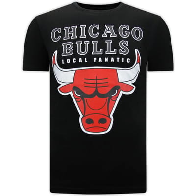 Local Fanatic Bulls classic design t-shirt