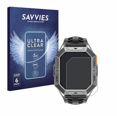 Savvies - Screenprotector voor Stahlgear Thor 2.0 - Folie Beschermfolie transparant 6 Stuks