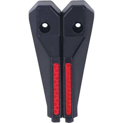 1 Paar Elektrische Scooter Achterwielafdekking Plastic Links Rechts Achterafdekking Waterdicht met Reflecterend
