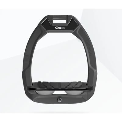 Veiligheidssportzweep Beugel Ingelijnd Grip Antraciet/Zwart/Grijs Flex-On Safe-On