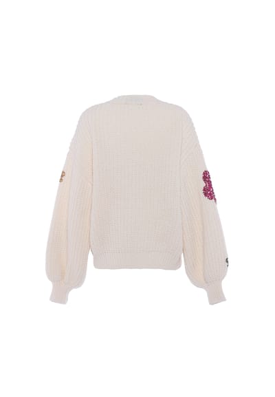 Faina Jumper Dames wolwit