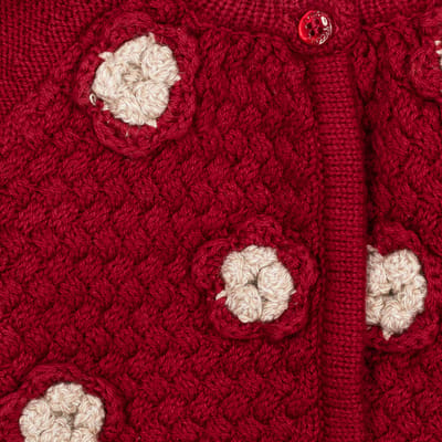 Gebreid tricot jack 3524GRAW17 baby
