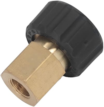 Hoge Druk Reiniger Adapter G1/4in naar M22 X 1.5mm, Slangverbinder voor Hogedrukreinigers, Accessoires voor Effectieve Reiniging