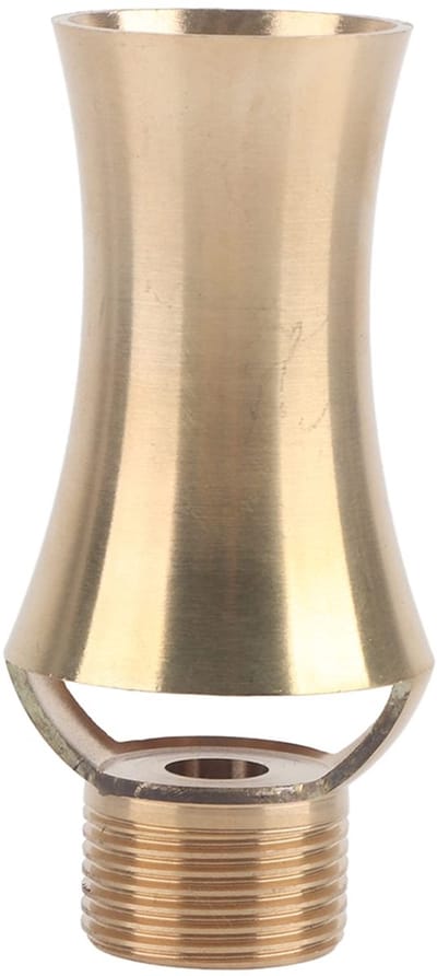 Dailygoods- Vijverfontein Hoogwaardig Messing - Verstelbare Nozzle - Cascade Effect - Duurzaam - Eenvoudige Installatie - Corrosiebestendig - Fonteinsproeier
