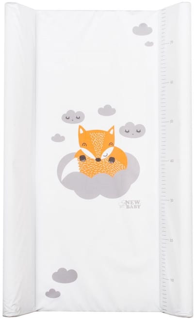 New Baby Fox aankleedkussen 50x80 cm wit - Verschoonmat