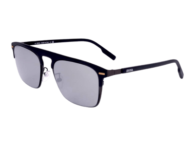 Ermenegildo Zegna EZ0216-H/S 02C Zonnebril - Heren - Zwart