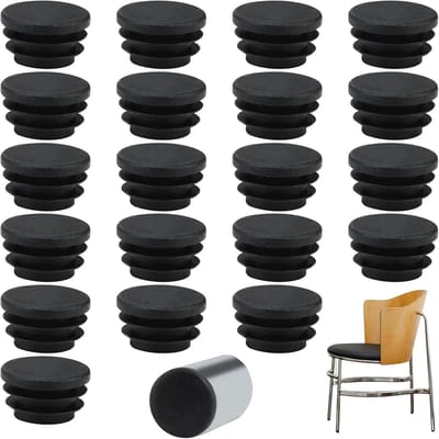 Ronde lamellendoppen 20 stuks voor buizen met Ø 25 mm - Diverse maten en vormen