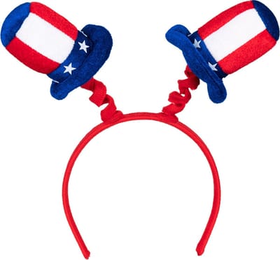 Boland - Diadeem American swing - Één maat - Volwassenen - Unisex - Amerika