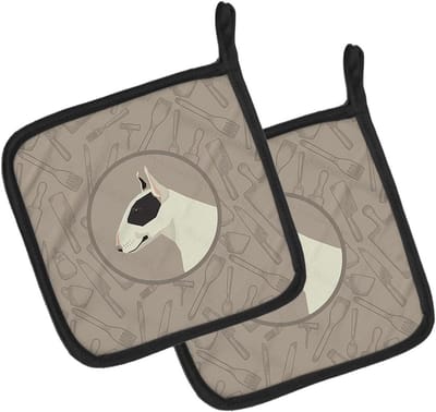 Keukenhandschoenen Set - Ovenwanten - Koken en Bakken - Gepolsterde Isolatie - 7.5 x 7.5 Inch - Multicolor