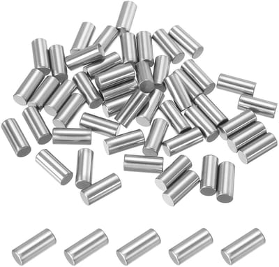 Metalen Noppen - Bevestiging Component - Kasten Repareren - Roestvrij Staal - 100 stuks - Zilver