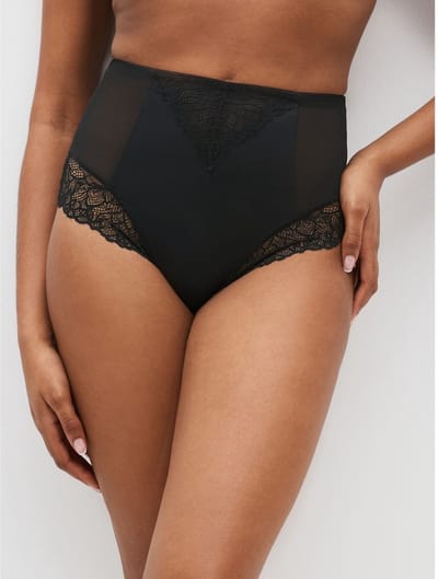 Next - Dames - Vormende slip met stevige buikcontrole en hoge taille - Zwart