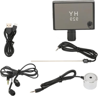 Waterlekkagedetector - Lekkagemonitor - Waterleiding Controleren - Dubbele Sondes - 1 Volt - Grijs
