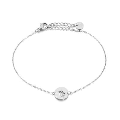 Bijoutheek Armband Virgo - Maagd Zilver