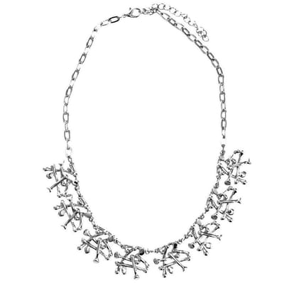 Behave® Dames Ketting - Zilverkleur Schakel Ketting - 41,5 cm - Nikkelvrij