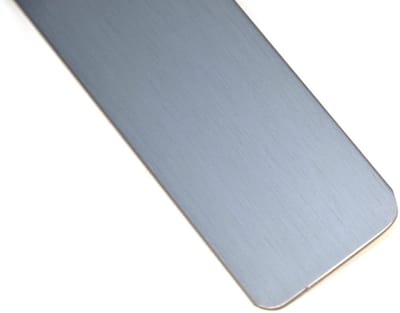 Keuken Eindbalk - Hoekbalk Zijbalk - Werkblad Afwerken - Aluminium Materiaal - 60 cm - Inox