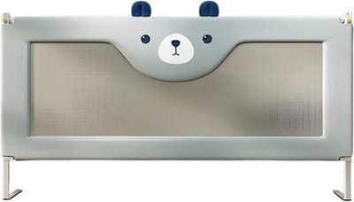 Baby Bedhek - Bedhekje - Bedrail - Uitvalbescherming - Voor bed - Veiligheidsleuningen & Bedbewaker - Beer - 160cm