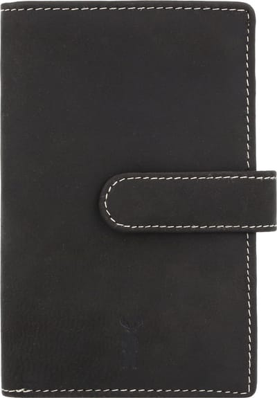 Jack Kinsky Baltimore 818 Portemonnee RFID Leer 15 cm - Jongens - Staand formaat - anthrazit