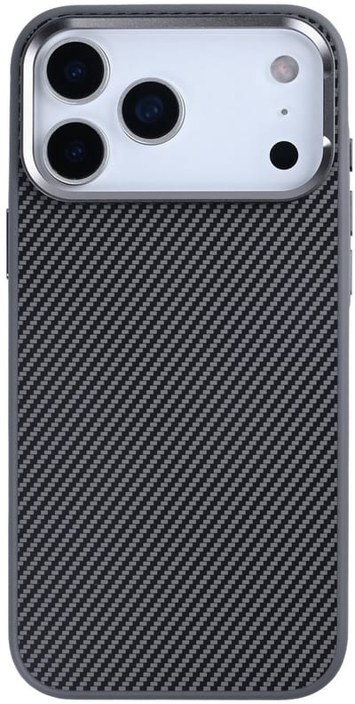 Rixus Mag Carbon With MagSafe For Apple iPhone 17 Pro Max Titanium Grey