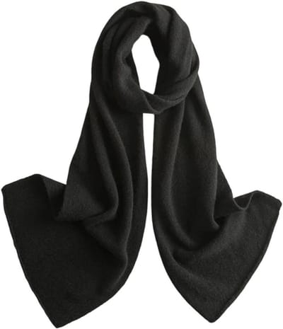 Kasjmier Sjaal - Luxe Wikkel - Warmte en Stijl - Zacht Polyester - 160x25 Cm - Effene Kleuren