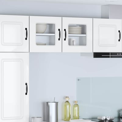 vidaXL - Vaatwasserpaneel - Kalmar - Hoogglans - wit - 40 - x - 31 - x - 40 - cm