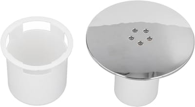 Duurzame Doucheafvoer met Haarvanger, Afvoerplug voor 90mm Afvoerputje, Efficiënt Haarfilter en Waterafvoer