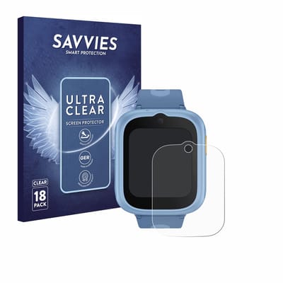 Savvies - Screenprotector voor TCL Movetime MT48 - Folie Beschermfolie transparant 18 Stuks