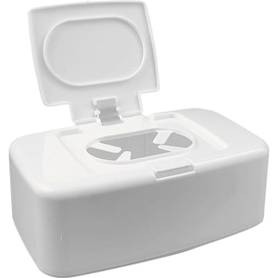 Doekjesdispenser Doekjeshouder Draagbare Navulbare Doekjescontainer Servetdoekjes Vers Etui Tissueboxen Opbergdoos Container wit