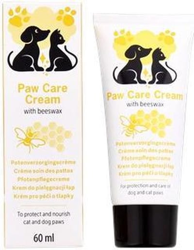 Potenverzorgingscrème - Met bijenwas - Voor honden en katten - Hondencreme - Kattencreme- 60 ml