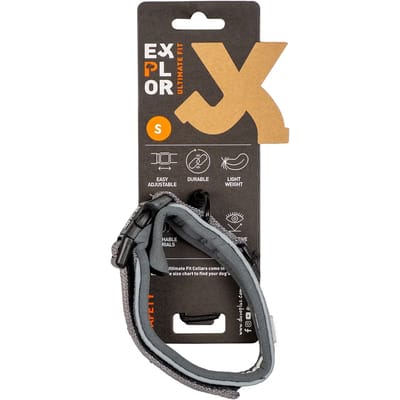 Duvoplus - Halsband Voor Dieren - Hond - Ultimate Fit Comfy Halsband Safety Xs - 30-33cm Silver Reflective - 1st