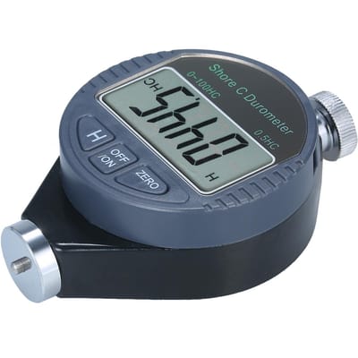 Testeur de dureté Portable 0-100HD Shore D, échelle de duromètre numérique pour pneus en caoutchouc et plastique LX-C noir