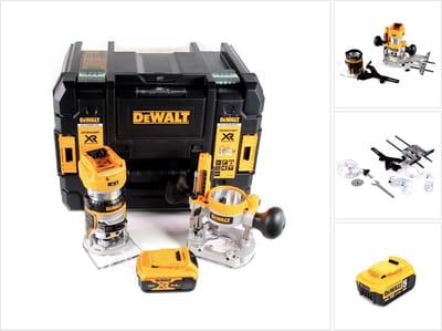 DeWalt DCW 604 NT accu combifrees 18V 55mm + 1x accu 5.0 Ah in TSTAK - zonder lader