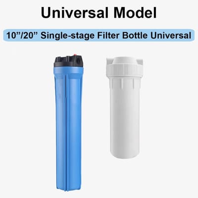 Dailygoods- Montagebeugel Roestvrij Staal - Beugel voor Waterfilterbehuizing - Vaste Beugel - Universele Maat - 10"/20" Filterflessen - Schokbestendig