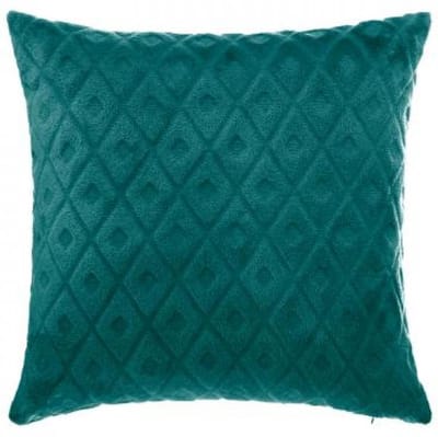 Russle - Kussen Groen - Kussen - Sierkussen - Comfort Above - Zacht - Geblokt - Design