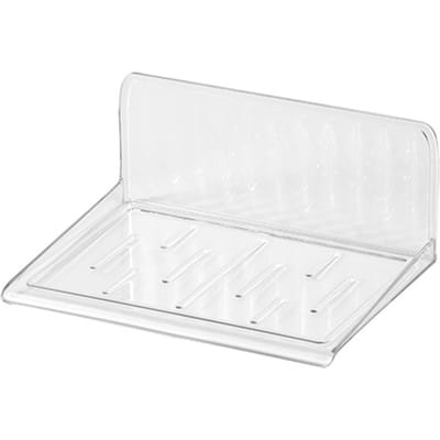 Kleine Zwevende Plank Plastic Wandmontage Plank voor Beveiligingscamera's Luidsprekers Routers Babyfoons white