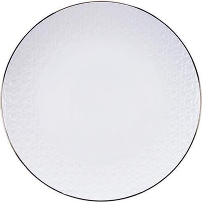 Tokyo Design Studio - Nippon White Bord - Gouden Rand - Strepen - Ø25,5 cm - Porselein