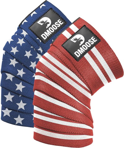 Compressie Kniewraps voor Gewichtheffen en Fitness - Verbeter Gewrichtsstabiliteit en Trainingsprestaties