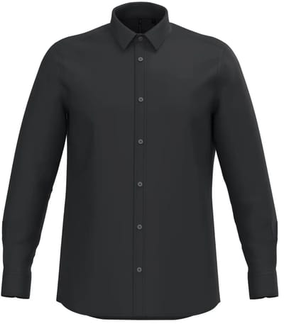 Polycotton popeline overhemd zonder zak Kariban Collection Corporate