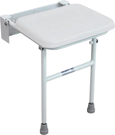 Aidapt Douchestoel opklapbaar - Compact wandmodel - Wit