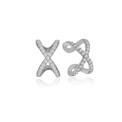 EarCuff Met Zirkonia Zilver (sterling925) cadeau voor haar
