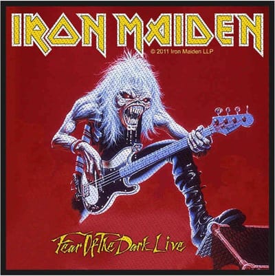 Iron Maiden - Fear Of The Dark Live Patch - Multicolours
